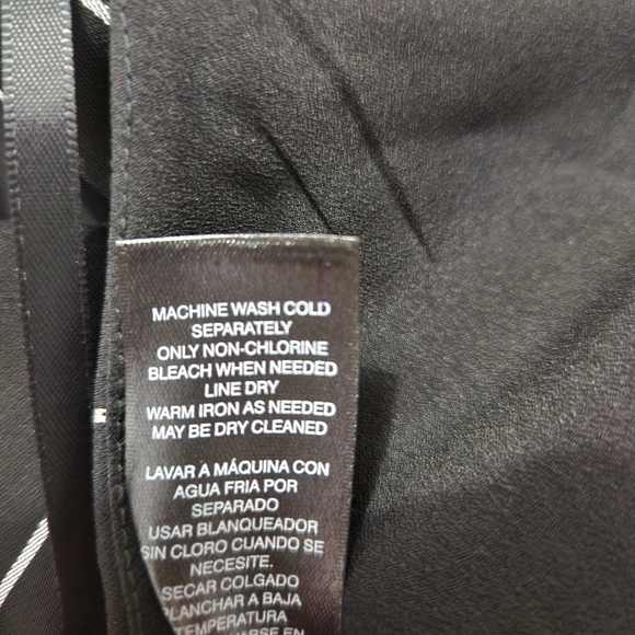 White House Black Market Surplice Striped Romper - Picture 12 of 12